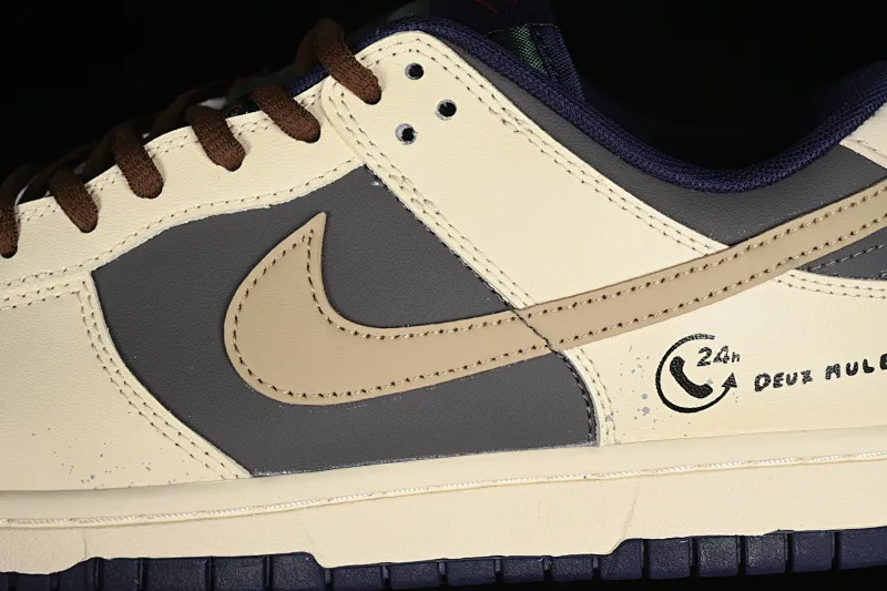 All Categories Nk SB Dunk Series Nk SB Dunk Low Low-top sneakers Nk Dunk Low Ami Khaki Chestnut Heart SB low-top casual sneakers FV8106-361